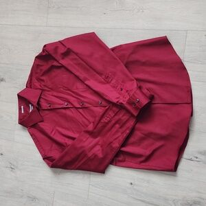 Men's fitted large Van Heusen 16 34-35 Dress shirt!!